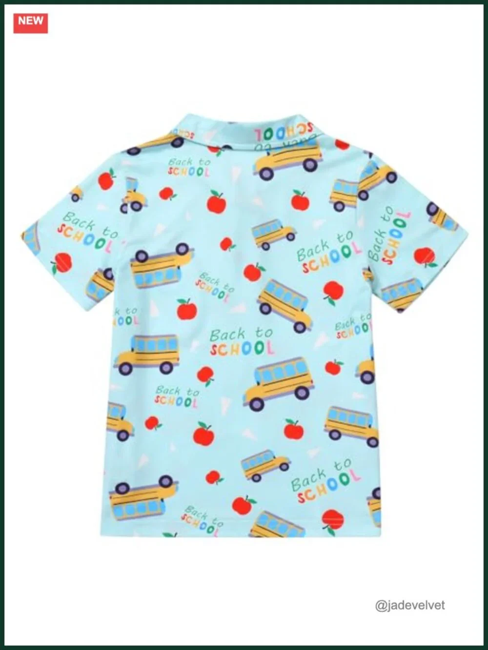 Boys Back to School Henley Short Sleeve Button Up Shirt Toddler Kids